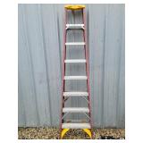 8' Werner Fiberglass Ladder