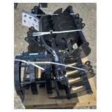 Set of 9 Mini Excavator Attachments