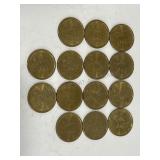 14 - Sacagawea Dollars
