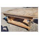 Rolling Shop Table w/ Power