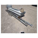 Pallet of Garage Door Panels w/ Rails