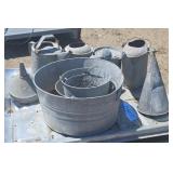 Galvanized Tubs, Buckets, Waterers and More