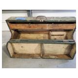 Old Wooden Tool Box