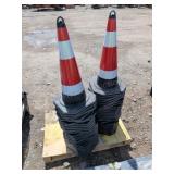 50-- 28' Traffic Safety Cones