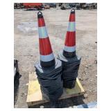 50-- 28' Traffic Safety Cones