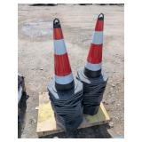 50-- 28' Traffic Safety Cones