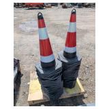 50-- 28' Traffic Safety Cones