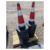 50-- 28' Traffic Safety Cones