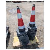 50-- 28' Traffic Safety Cones