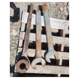 Three Large Wrenches