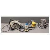 Skil Saw - Router - Sander - Angel Grinder