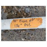 10ft pice of PVC 1-1/4'