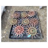 Yard Art - Rotor Hoe Spike Disk