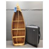 Suitcase & Mini Boat Shelf