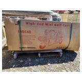 2026 Two Seat Electric Golf Cart *Not Assembled