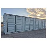 40' High Cube Multi Door Steel Container