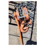 Orange Chain Hoist