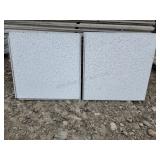 Pallet of Ceiling Tile w/ Metal Supports