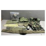 Military Vest & Misc Bags & 50-Cal Barrel Cover