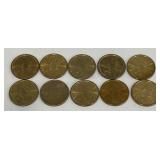 10 - Sacagawea Dollars
