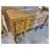 Antique Buffet Solid Oak