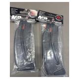 2 - S&W M&P 15-22 22LR Magazines - Black NEW
