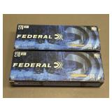 40 Rds - 270 WSM 130gr - Federal