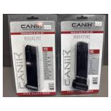 2 - Canik 9mm 18rd Magazines NEW
