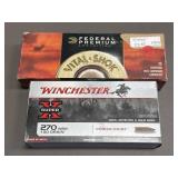 40 Rds - 270 WSM 140gr & 150gr - Mixed Maker