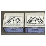 100 Rds - 45 ACP 230gr - Thunder Mtn Ord