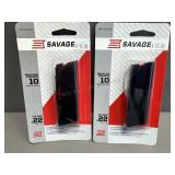 2 - Savage 62 22LR 10rd Magazines NEW