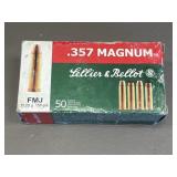 50 Rds - 357 Mag 158gr - Sellier & Bellot