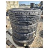 4 Tires - (3) Kumho - (1) Bridgestone 253/65R17