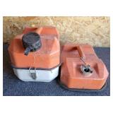 2 Stihl Gas Cans for Chainsaw