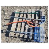 Pipe Benders, Log Lifter, Stall Basket Rake