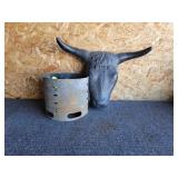 Roping Dummy Head/Charcoal Chimney Starter