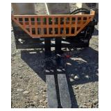 Heavy Duty Hydraulic Forks and Frame