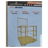 43" X 45" Forklift Safety Cage