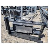 Mini Skid Steer Pallet Forks &  Frame