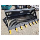 Skid Steer 72" Rock Bucket