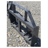 Skid Steer Bale Spear Plate (No Spears)
