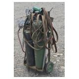 Welding Cart w/ Tank and hose