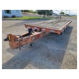 * 1995 Dako 30ft Tilt Deck Equipment Trailer