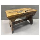 Rustic Wood Step Stool