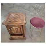 Night Stand/ Vanity Chair