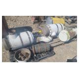 4 Semi Air Filters / Air Tank