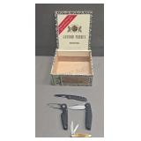 Box of Pocket Knives