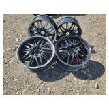 Black Rims-- 5 Lug, 2 Patterns
