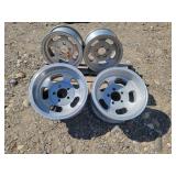 Set of 4-- 8 X 14 Rims 5 Lug