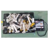 Crate of Fence Clips and Fencer